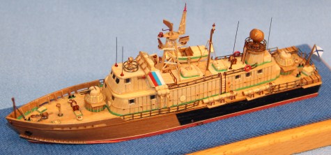Готовая модель сторожевой пограничный корабль проекта 205П Тарантул 5