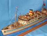 Модель ручной работы лайнера Балтика