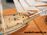 Модель парусного судна `Мир`. 4