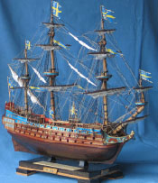 Модель корабля Vasa. Основные характеристики
