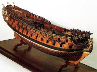 адмиралтейская модель корпуса корабля